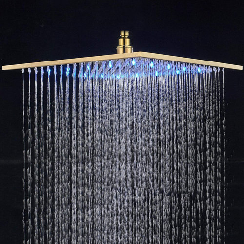 AlenArtWater Rain Fixed Shower Head 1.8 GPM GPM Wayfair